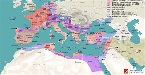 The Provinces of the Roman Empire under Augustus | Flipboard