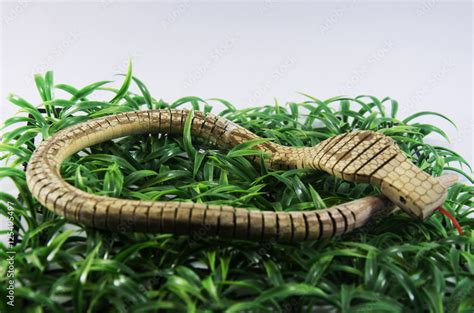 King cobra snake toy Stock Photo | Adobe Stock