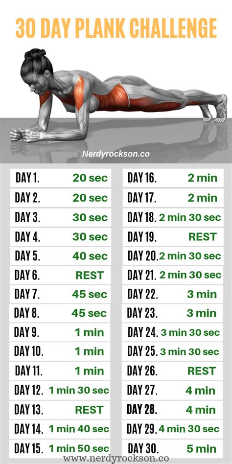 Here’s What Happened With My 30-Day Plank Challenge - Nerdy Rockson