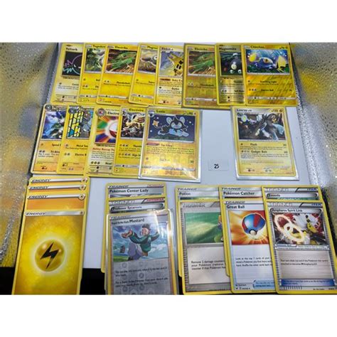 Electric Type Pokemon Cards - Beck Auctions Inc.