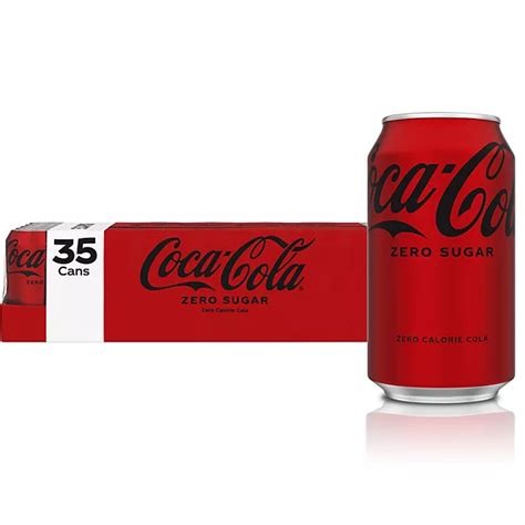 Coca Cola Zero Sugar Soft Drink 12 Fl Oz 35 Pk Sams Club