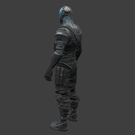 Cobalt - Fortnite 3D Model by Shevraar