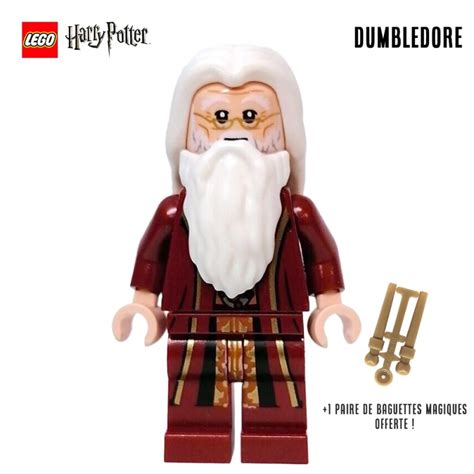 Minifigure LEGO® Harry Potter - Albus Dumbledore - Super Briques