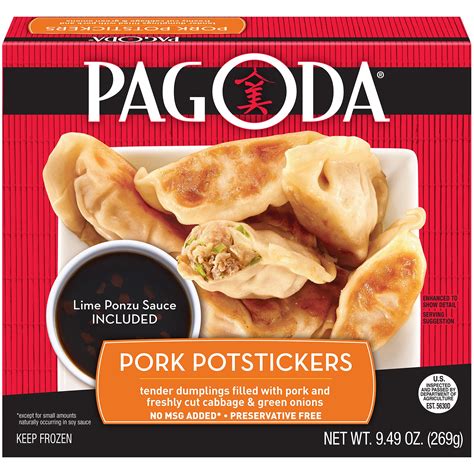 Pagoda™ Pork Potstickers 9.49 oz. Box - Walmart.com