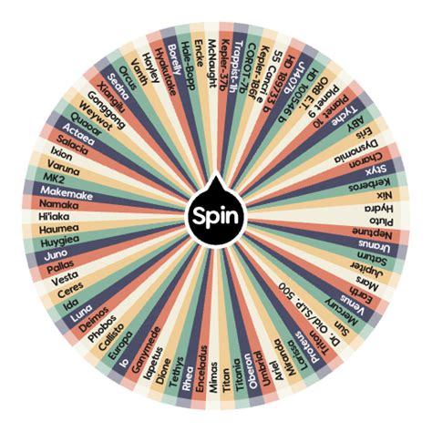 Pluto's Reprisal Wheel | Spin the Wheel - Random Picker