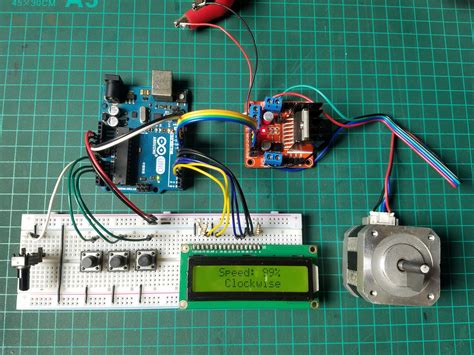 Arduino Uno Stepper Motor Code