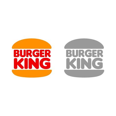 Burger king logo vector, Burger king icon free vector 20190570 Vector ...