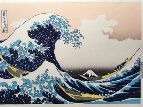 Woodblock print Katsushika Hokusai (1760–1849) (reprint) - - Catawiki