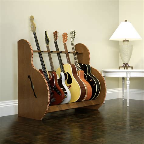 The Session™ Deluxe Multi Guitar Stand | Multiple Wood Finishes | U.S.A ...