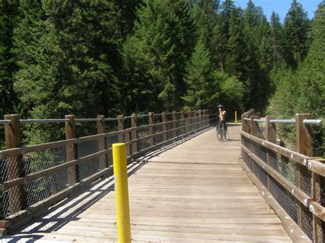 Biking the Kettle Valley Railway through Myra Canyon in British ...