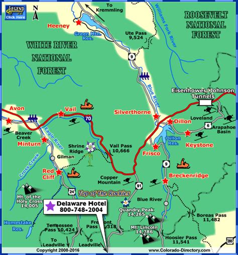 Summit County Colorado Map - Bay Area On Map