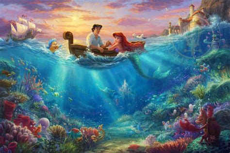 37 Disney Paintings By Thomas Kinkade That Look Even Better Than The ...