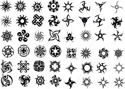 Elemental Symbols Tattoo