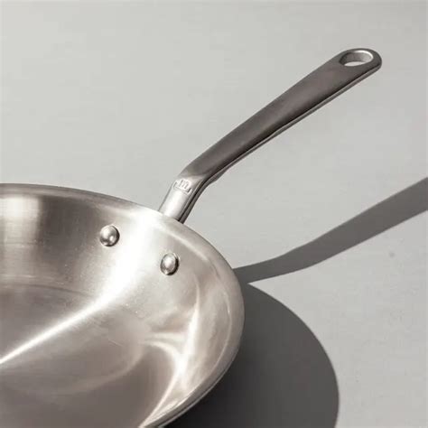 3-Piece Stainless Steel Frying Pan Set - Made In