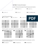 Point Slope Form Practice Worksheet | PDF | Mathematical Objects ...