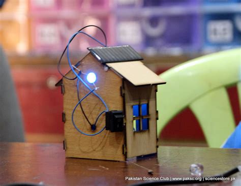 Solar Powered House DIY Kit