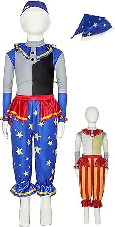 Amazon.com: Wiexary Boys Sundrop Cosplay Moondrop Costume Shirt Game ...