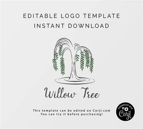 Willow Tree Logo Photography Logo Blog Logo Boutique - Etsy