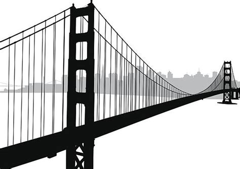 Royalty Free Golden Gate Bridge Clip Art, Vector Images & Illustrations ...