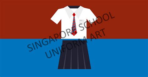 Queenstown Secondary School - Singapore School Uniform Art