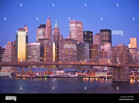 New York City skyline Stock Photo - Alamy