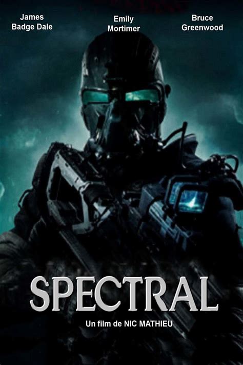 Spectral (2016) - Posters — The Movie Database (TMDb)