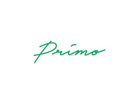 Primo on Behance