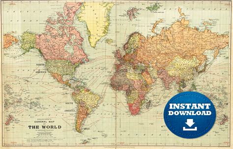 Printable Large World Map Iloveuforever Large Printable Map Printable ...