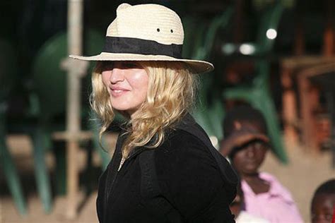 Madonna Back In Malawi