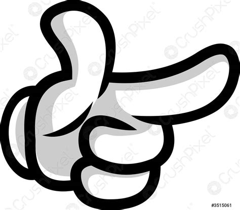 Cartoon Pointing Finger Svg Index Finger Svg Hand Gesture New Zealand ...