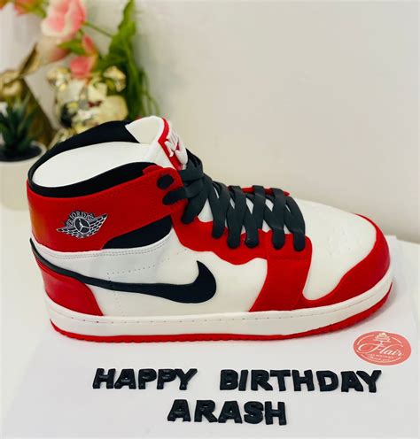 3D Nike Shoes Cake - Flair Cake Boutique