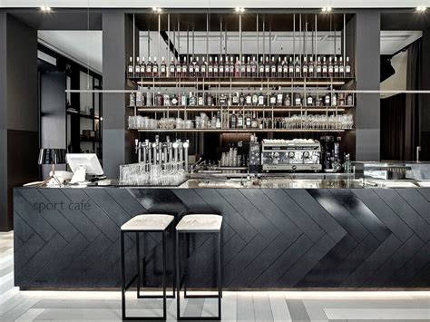 Modern Restaurant Bar Counter Design