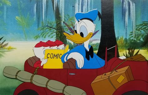 Donald Duck and Nephews Production Cel - ID: julydonald19109 | Van ...