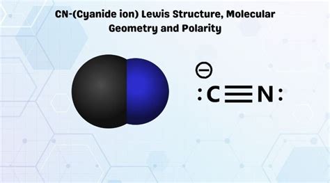 CN-(Cyanide ion) Lewis Structure, Molecular Geometry and Polarity ...