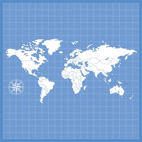 Printable Blank World Map For Students