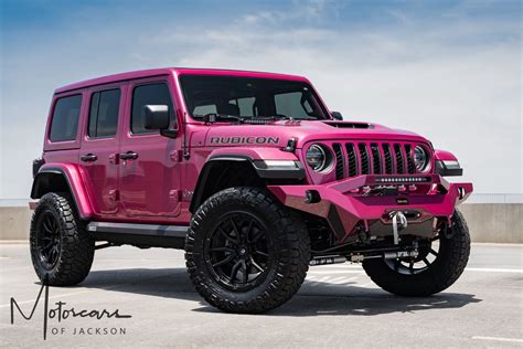 22 Jeep Rubicon 392 Hemi Limited Edition Tuscadero Pearlcoat Pink ...