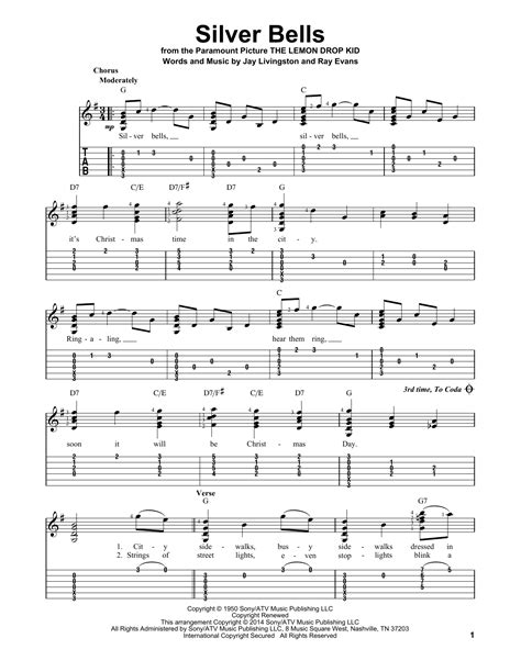 Silver Bells | Sheet Music Direct