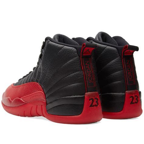 Nike Air Jordan 12 Retro Black & Varsity Red | END. (US)