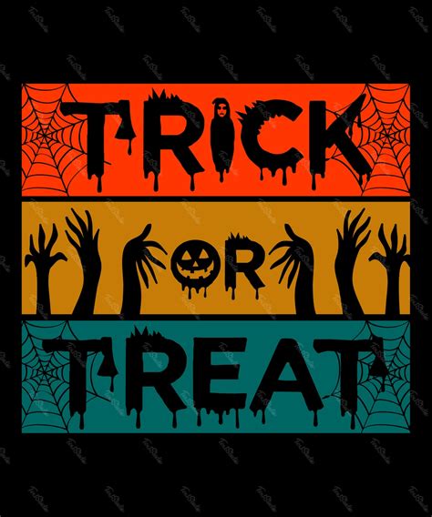 Trick Or Treat | Vector File Illustrator PREMIUM