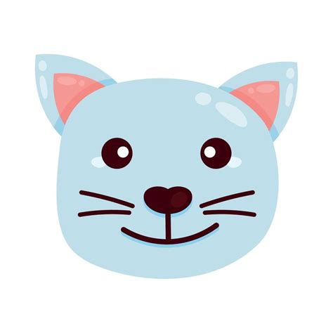 cat domestic animal head 11457556 Vector Art at Vecteezy