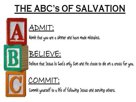 9 best ABC Salvation images on Pinterest | Abcs, Sunday school and Abc ...