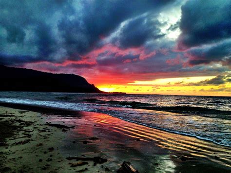 kauai-sunset - Hawaii Pictures