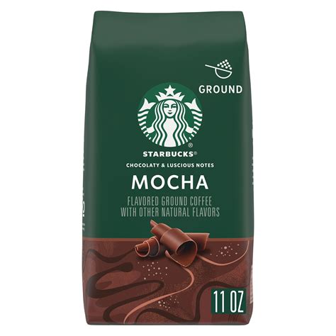 Starbucks Arabica Beans Mocha, Ground Coffee, 11 oz - Walmart.com