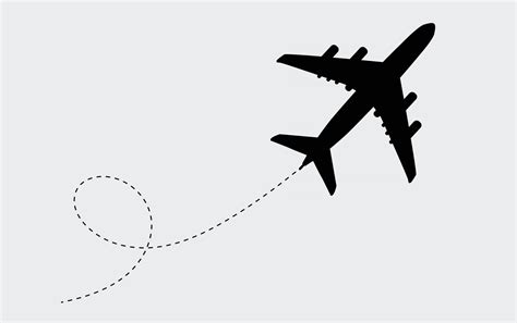 Airplane Silhouette Vector Art, Icons, and Graphics for Free Download