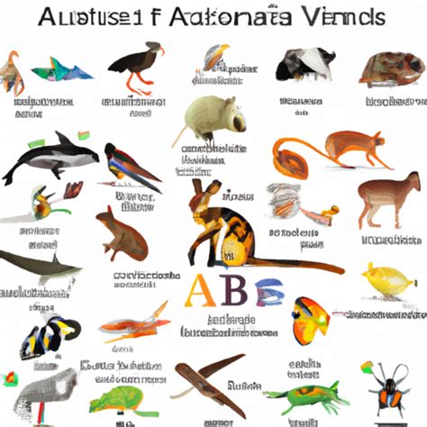 Australian Animals A-Z List - Animallot