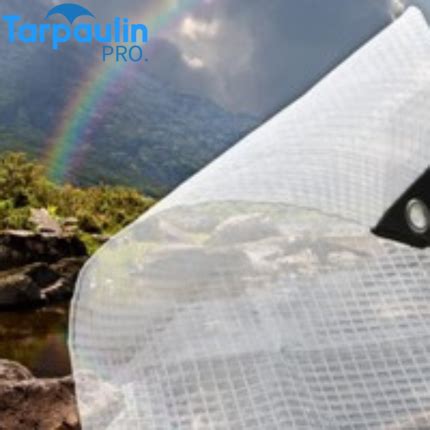 Clear Mono Cover Tarpaulins (170GSM) - Tarpaulin Pro