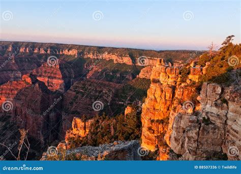 North Rim Sunrise stock photo. Image of desert, sunrise - 88507336