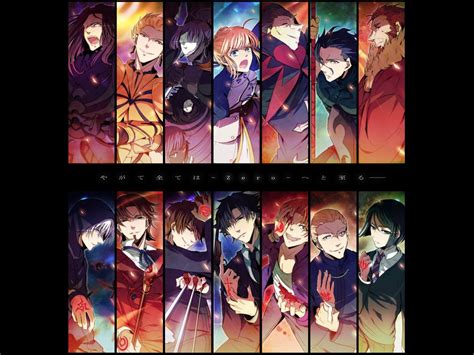 Fate Zero Characters Servants - Anime wallpaper