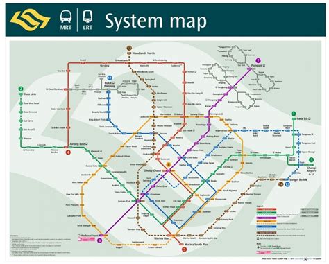 Lrt mrt map malaysia - Mrt station map malaysia (Malaysia)