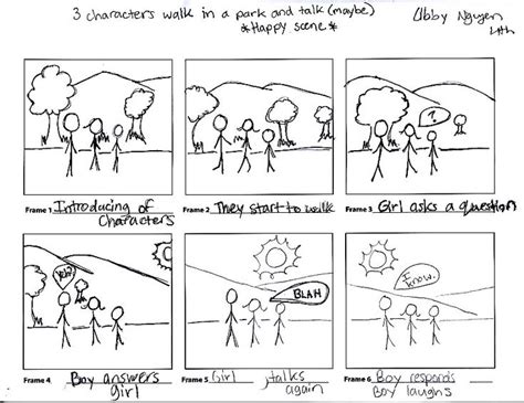 Storyboard | Storyboard examples, Storyboard drawing, Storyboard ideas